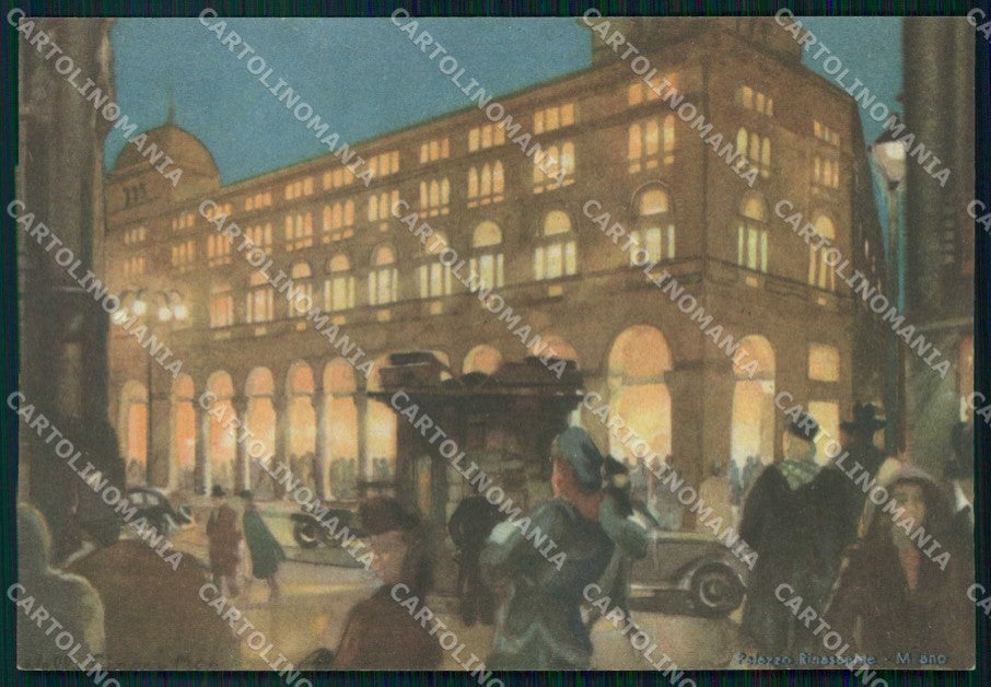 Milano Città XXI Anniversario Grandi Magazzini La Rinascente FG cartolina RT5905 – fronte