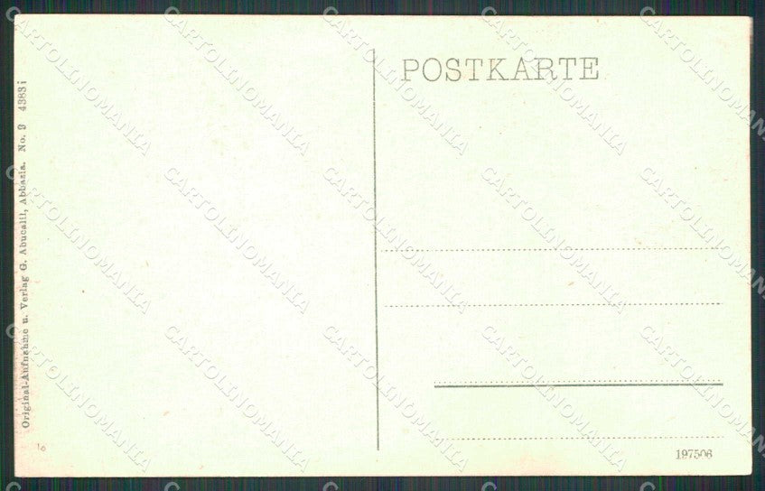 Croazia Croatia Abbazia Opatija Saluti da Hotel Bristol cartolina RT5923 – retro