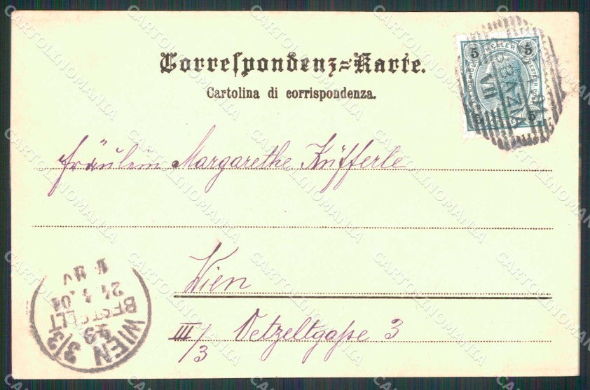Croazia Croatia Abbazia Opatija Borgo dei Pescatori cartolina RT5929 – retro