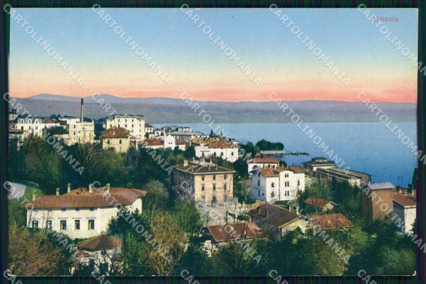 Croazia Croatia Abbazia Opatija cartolina RT5945 – fronte