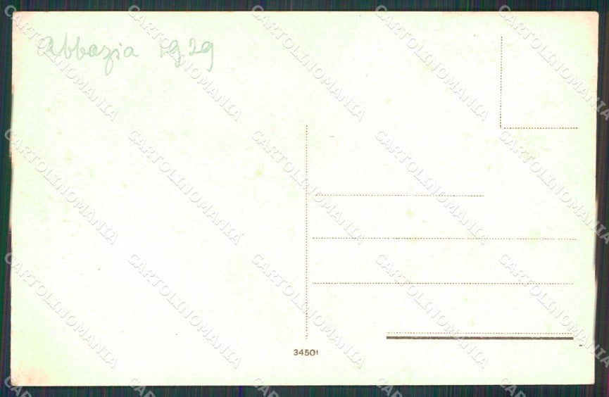 Croazia Croatia Abbazia Opatija Caffè Principe Umberto cartolina RT5958 – retro