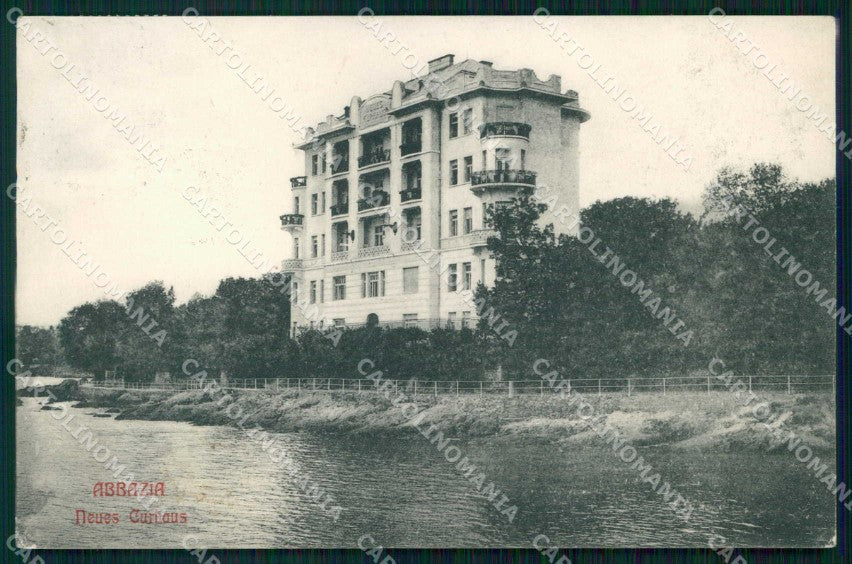 Croazia Croatia Abbazia Opatija Centro di Cure cartolina RT5977 – fronte