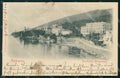 Croazia Croatia Abbazia Opatija Spiaggia MACCHIE cartolina RT5994 – fronte