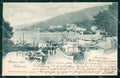 Croazia Croatia Abbazia Opatija Saluti da Barche cartolina RT5998 – fronte