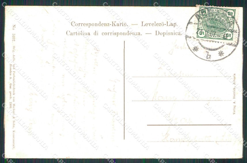 Croazia Croatia Abbazia Opatija Porto Velieri cartolina RT6006 – retro