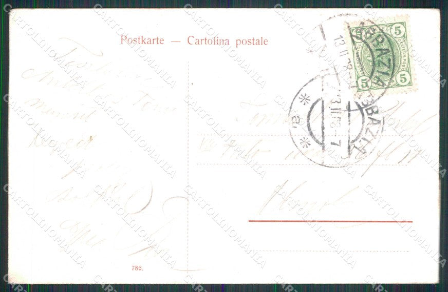Croazia Croatia Abbazia Opatija Volosca cartolina RT6013 – retro
