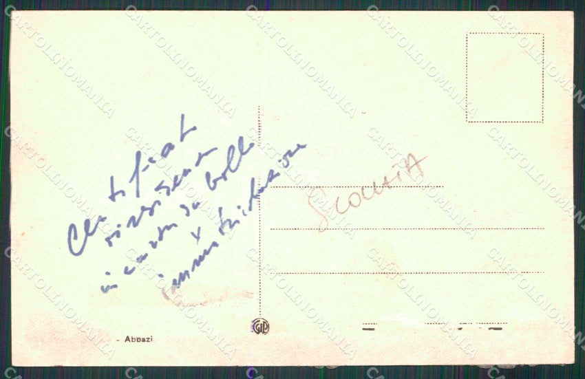 Croazia Croatia Abbazia Opatija Hotel Stefanie SCOLLATA cartolina RT6018 – retro