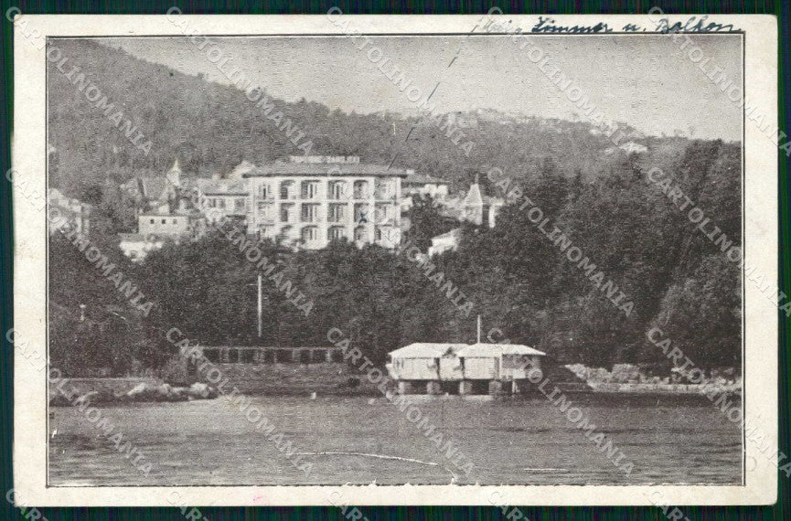 Croazia Croatia Abbazia Opatija Pensione Maria Zawojski cartolina RT6023 – fronte