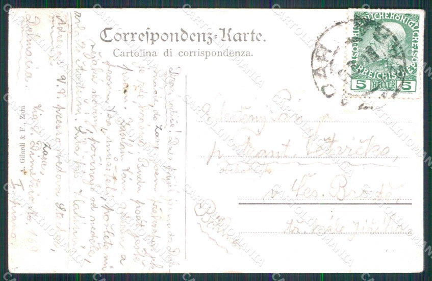 Croazia Croatia Zara Zadar Porta Terraferma cartolina RT6103 – retro