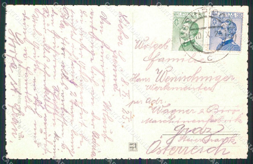 Croazia Croatia Pola Pula Arena Barche cartolina RT6138 – retro