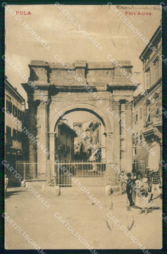 Croazia Croatia Pola Pula Port'Aurea Modiano 9316 cartolina RT6142 – fronte
