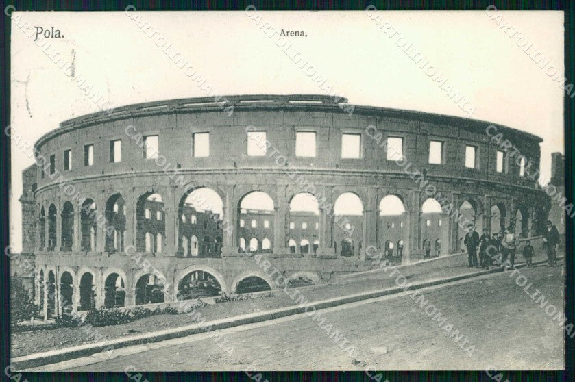 Croazia Croatia Pola Pula Arena cartolina RT6145 – fronte