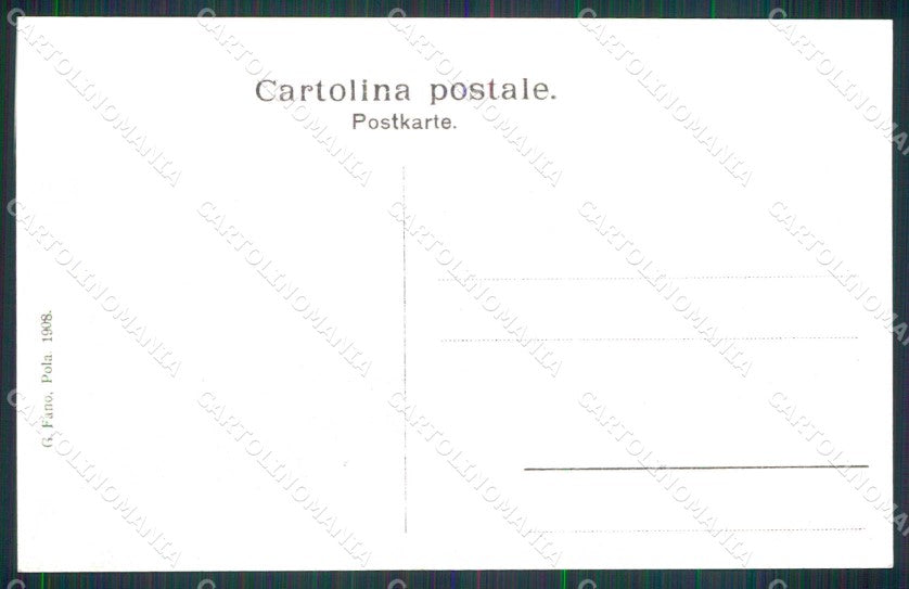 Croazia Croatia Pola Pula cartolina RT6151 – retro