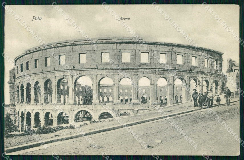 Croazia Croatia Pola Pula Arena cartolina RT6165 – fronte