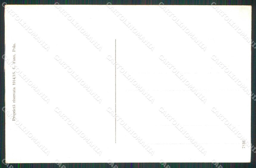 Croazia Croatia Pola Pula Arena Barche cartolina RT6171 – retro