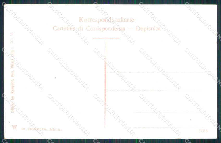 Croazia Croatia Pola Pula Port'Aurea Trenkler 67316 cartolina RT6182 – retro