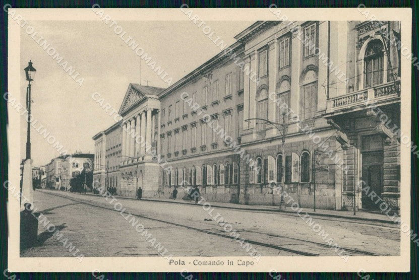 Croazia Croatia Pola Pula Comando in Capo cartolina RT6191 – fronte