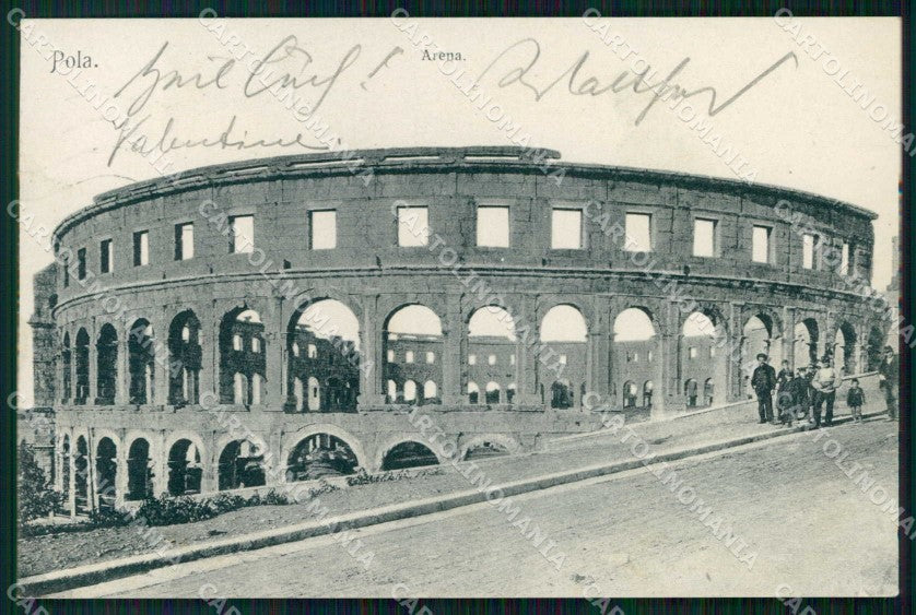 Croazia Croatia Pola Pula Arena cartolina RT6213 – fronte