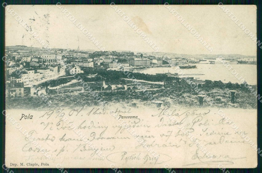 Croazia Croatia Pola Pula cartolina RT6258 – fronte