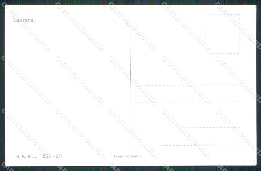 Croazia Croatia Laurana Lovran Barche cartolina RT6317 – retro