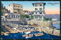 Croazia Croatia Laurana Lovran Scena di Porto cartolina RT6322 – fronte