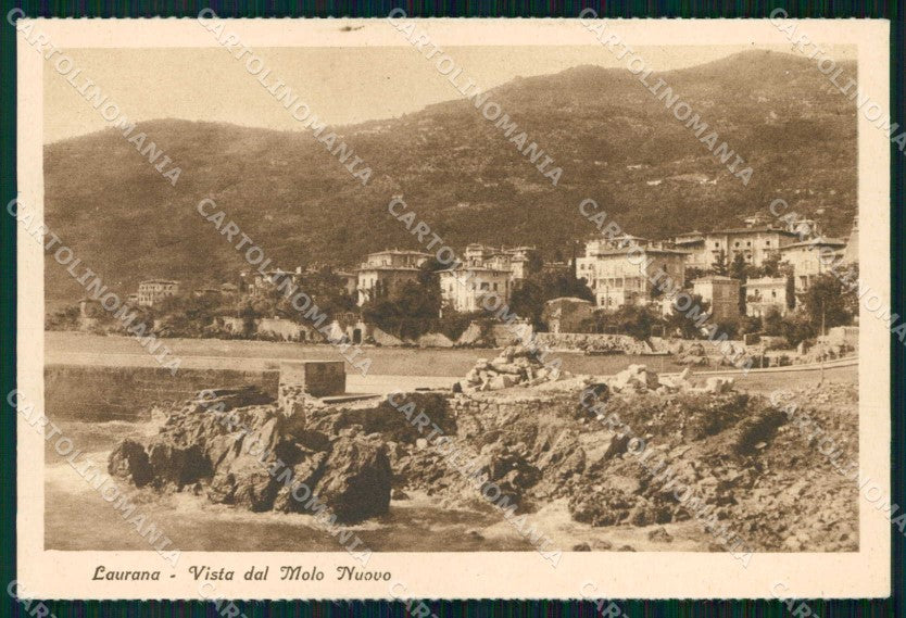 Croazia Croatia Laurana Lovran Vista dal Molo Nuovo cartolina RT6323 – fronte