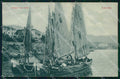Croazia Croatia Laurana Lovrana Vista dal Porto Barca cartolina RT6341 – fronte
