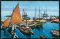 Croazia Croatia Laurana Lovrana Porto con Barche cartolina RT6350 – fronte