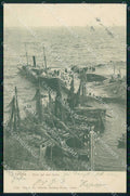 Croazia Croatia Laurana Lovrana Vista del Porto Barche cartolina RT6355 – fronte