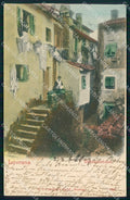 Croazia Croatia Laurana Lovrana Motivo di Strada cartolina RT6371 – fronte