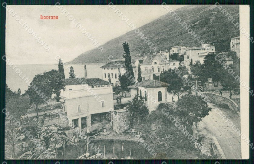 Croazia Croatia Laurana Lovrana cartolina RT6376 – fronte