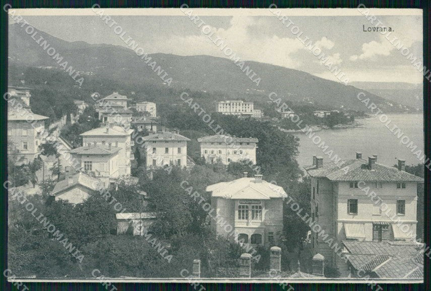 Croazia Croatia Laurana Lovrana cartolina RT6379 – fronte