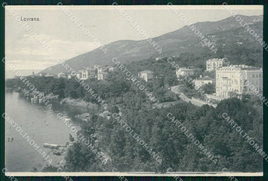 Croazia Croatia Laurana Lovrana cartolina RT6381 – fronte