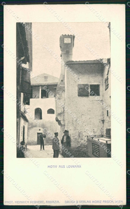 Croazia Croatia Laurana Lovrana Motivo cartolina RT6385 – fronte