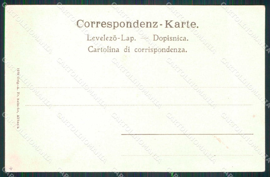 Croazia Croatia Laurana Lovrana Strada cartolina RT6387 – retro