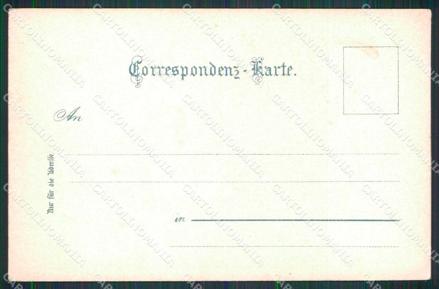 Croazia Croatia Laurana Lovrana Vicolo cartolina RT6390 – retro