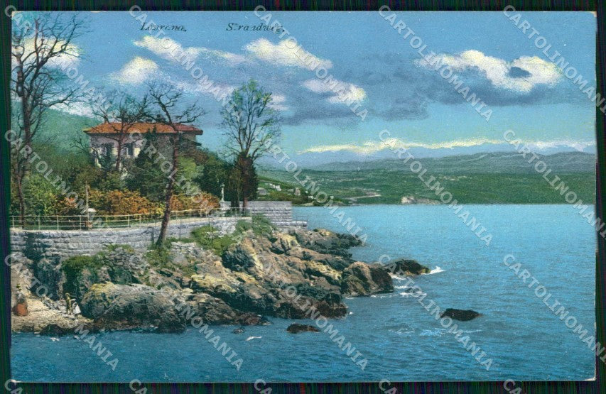 Croazia Croatia Laurana Lovrana Lido cartolina RT6393 – fronte