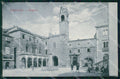 Croazia Croatia Ragusa Dubrovnik Campanile con Orologio Tennis cartolina RT6442 – fronte