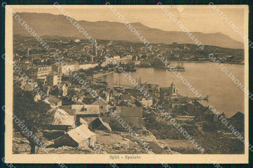 Croazia Croatia Spalato Split Stengel 40448 ABRASA cartolina RT6477 – fronte