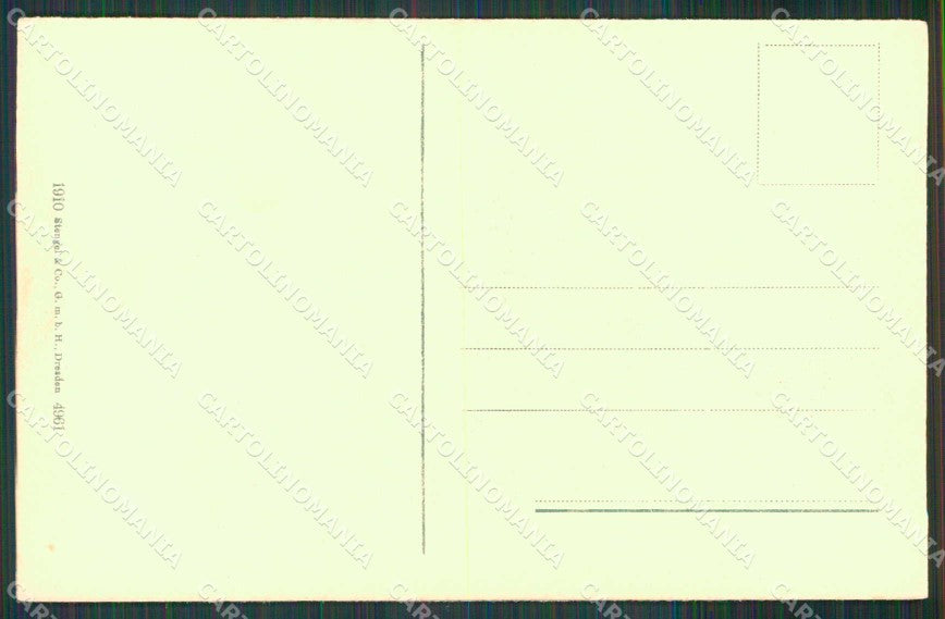 Croazia Croatia Spalato Split Palazzo Comunale Stengel 4961 cartolina RT6480 – retro
