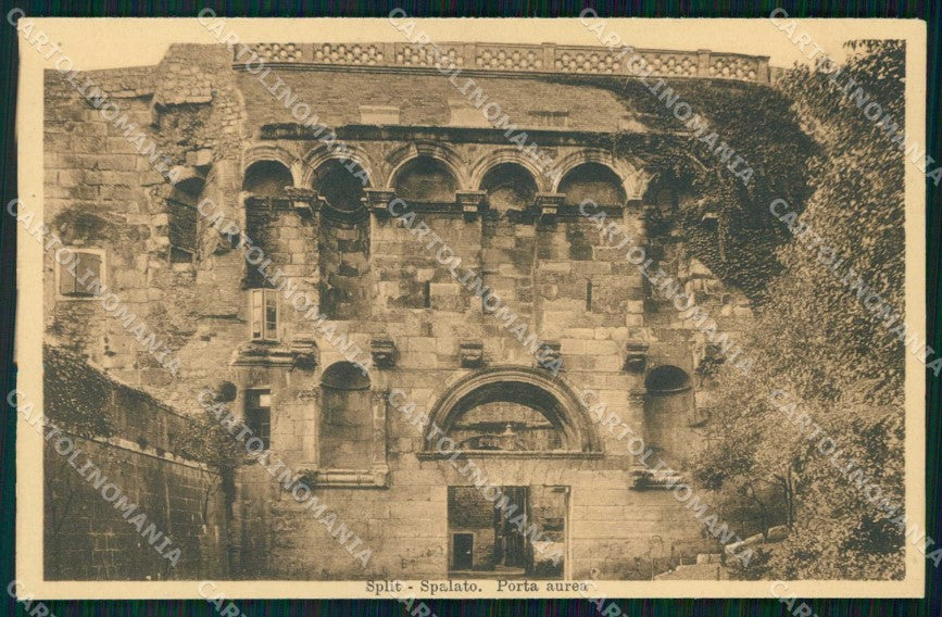 Croazia Croatia Spalato Split Porta Aurea Stengel 40426 cartolina RT6486 – fronte