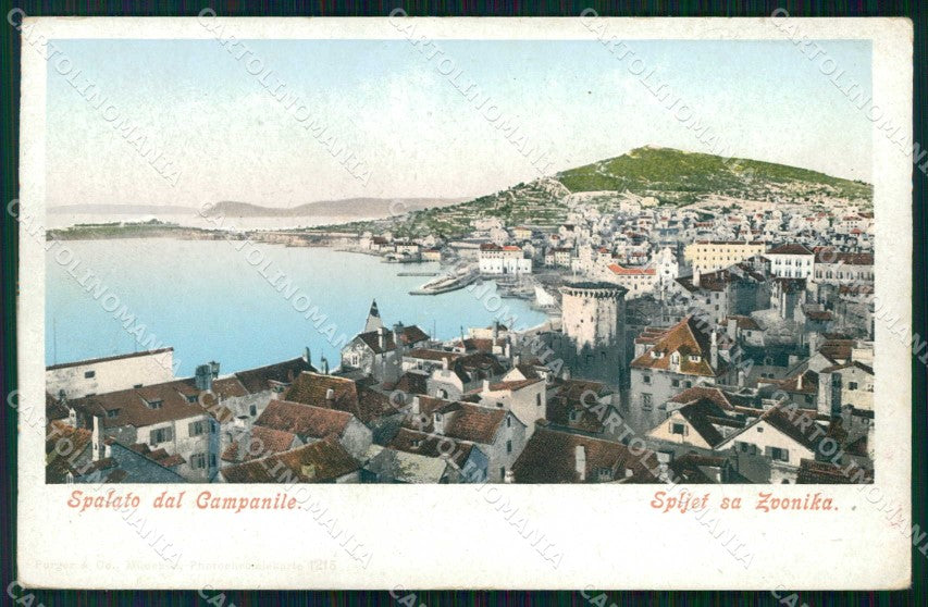 Croazia Croatia Spalato Split Vista dal Campanile cartolina RT6492 – fronte