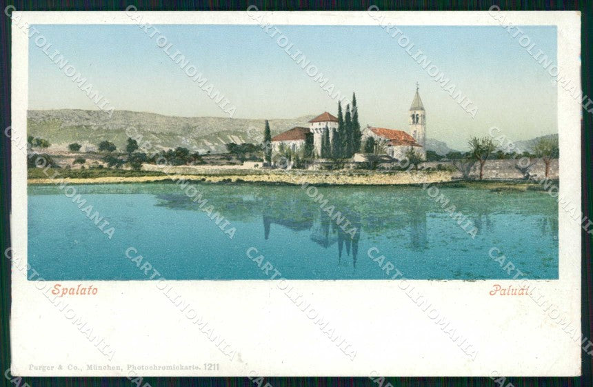 Croazia Croatia Spalato Split Paludi cartolina RT6504 – fronte