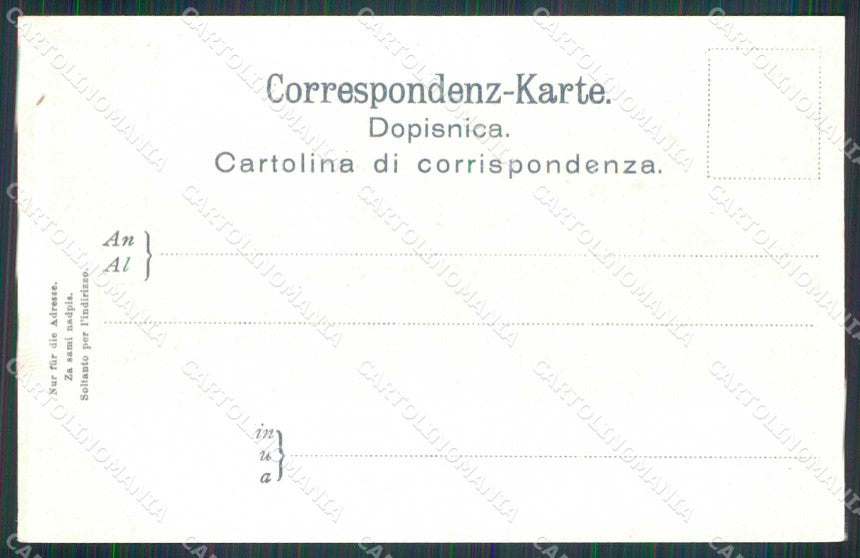 Croazia Croatia Spalato Split Paludi cartolina RT6504 – retro