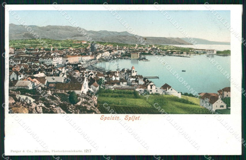 Croazia Croatia Spalato Split cartolina RT6511 – fronte