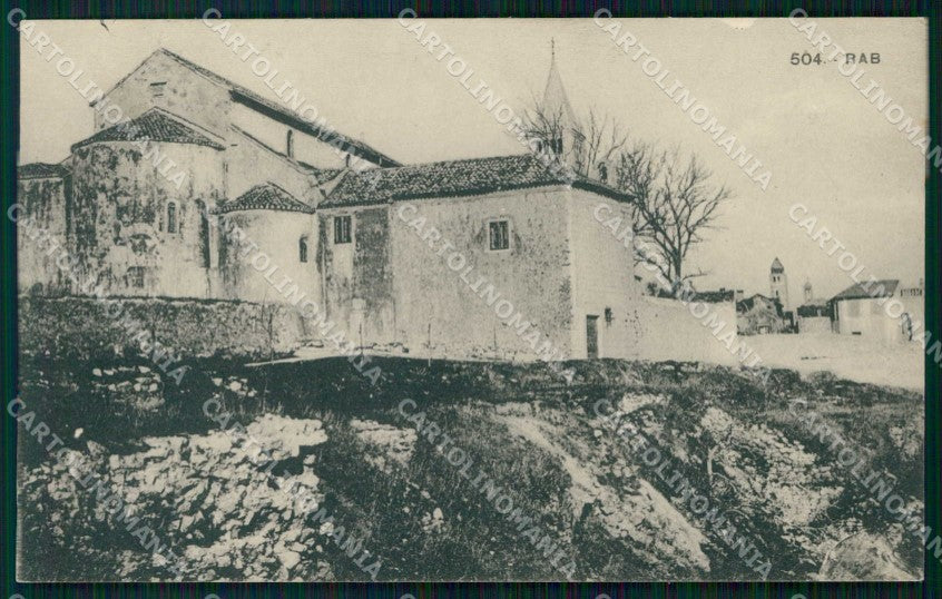 Croazia Croatia Arbe Rab cartolina RT6543 – fronte