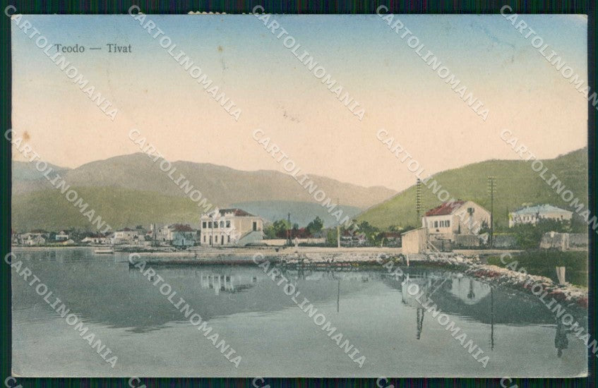 Montenegro Crna Gora Teodo Tivat cartolina RT6555 – fronte
