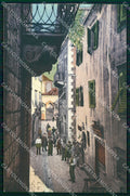Montenegro Crna Gora Cattaro Kotor Vicolo cartolina RT6565 – fronte