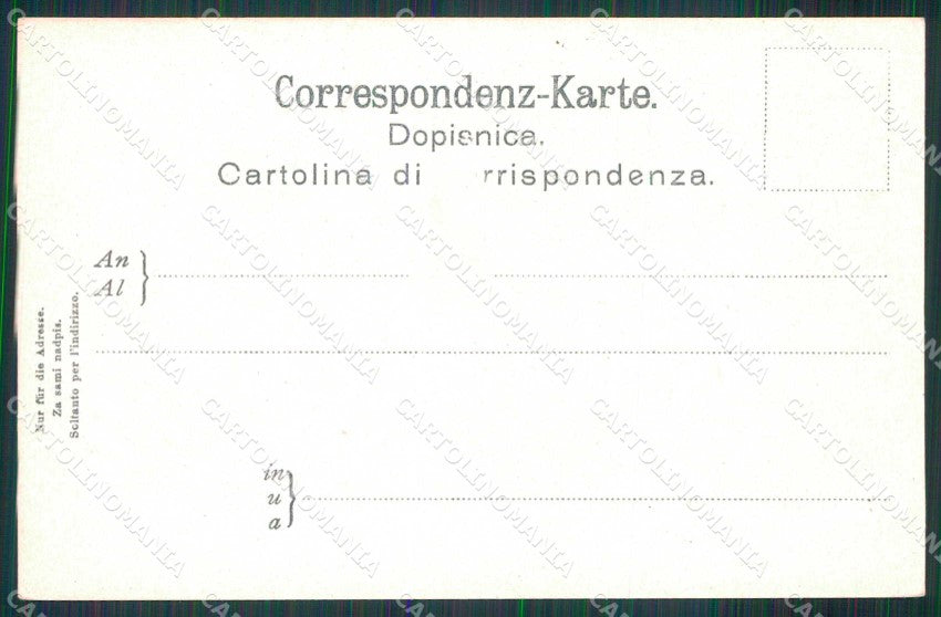 Montenegro Crna Gora Cattaro Kotor Bocche di Risano cartolina RT6584 – retro