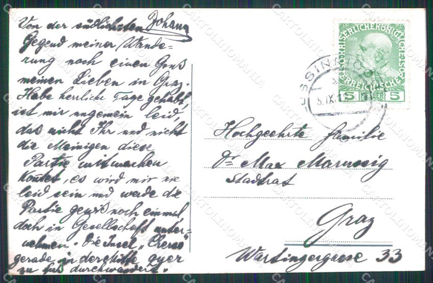 Croazia Croatia Lussinpiccolo Mali Losinj Veduta Generale cartolina RT6608 – retro